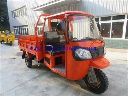 300cc åpen kabin og dobbel støtdemper trehjulssykkel foran